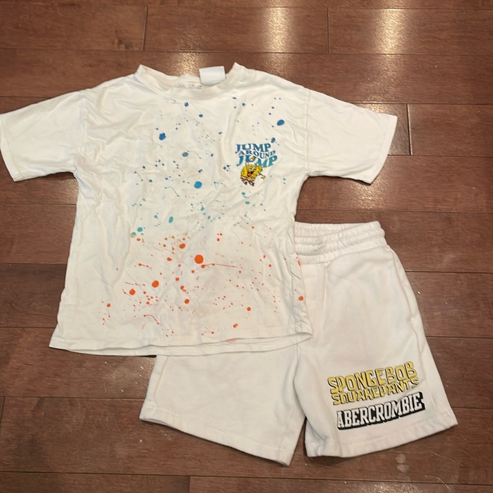 SpongeBob Shorts and t-shirt set